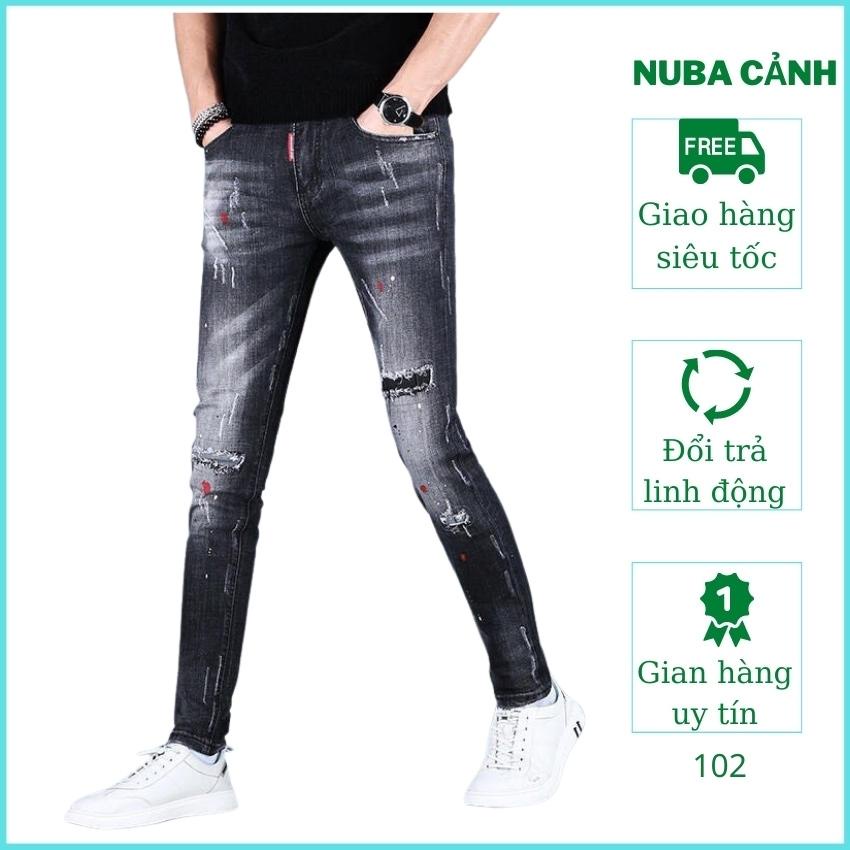 [Mã SRBACK010912 hoàn 20K xu đơn 50K] Quần jean nam cao cấp quần bò đẹp giá rẻ nhiều mẫu TCS 51