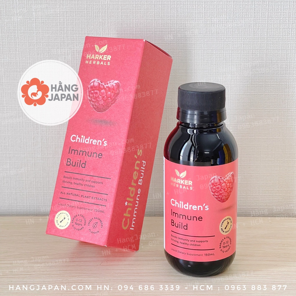 Siro Harker immune build cho bé 150ml ( 0-12y)