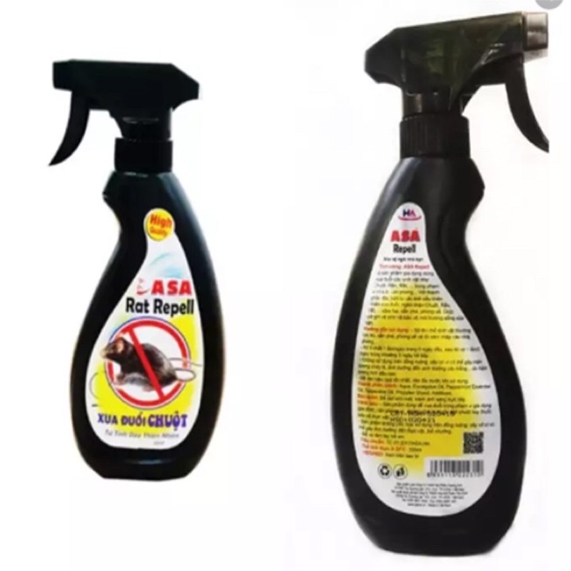 Tinh Dầu Xua Đuổi Chuột ASA Ratpel 350ml - Hiệu quả ngày lần đầu tiên