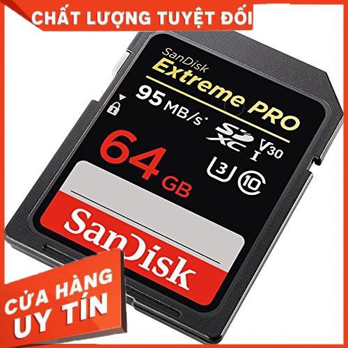 Thẻ Nhớ Máy Ảnh SD Extreme Pro 633x 64GB Class 10 U3 95MB/S tốc độ cao | BigBuy360 - bigbuy360.vn