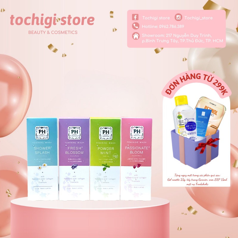 Dung dịch vệ sinh phụ nữ PH Care Nhật Bản
