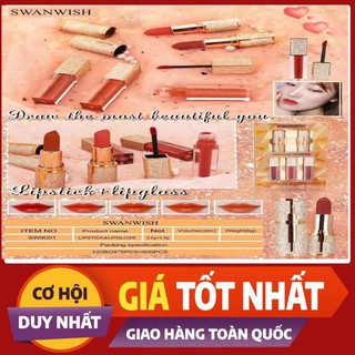 (SIÊU RẺ)SET 5 CÂY SION SWANWISH 2 SON SÁP 3 SON KEM