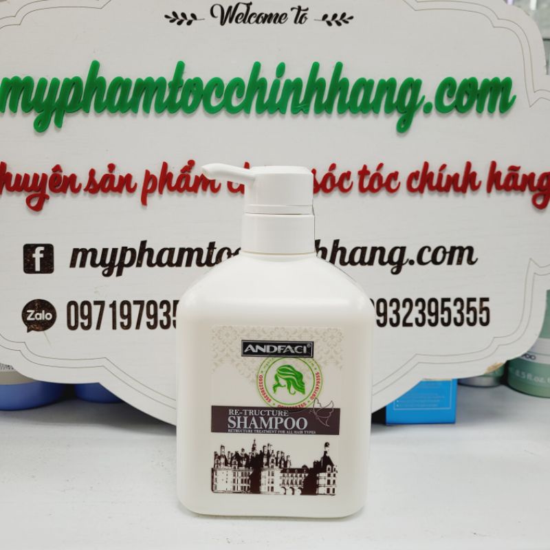 DẦU GỘI XẢ ANDFACI PHÂN TỬ MULTI EFFECTS PHỤC HỒI TÓC 650ML