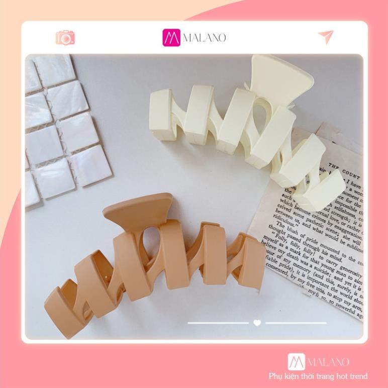 Kẹp Tóc Càng Cua SOLANO Kẹp Tóc Hàn Quốc Zig Zag Nhiều Màu Cực Xinh Cho Nữ FAH-001233