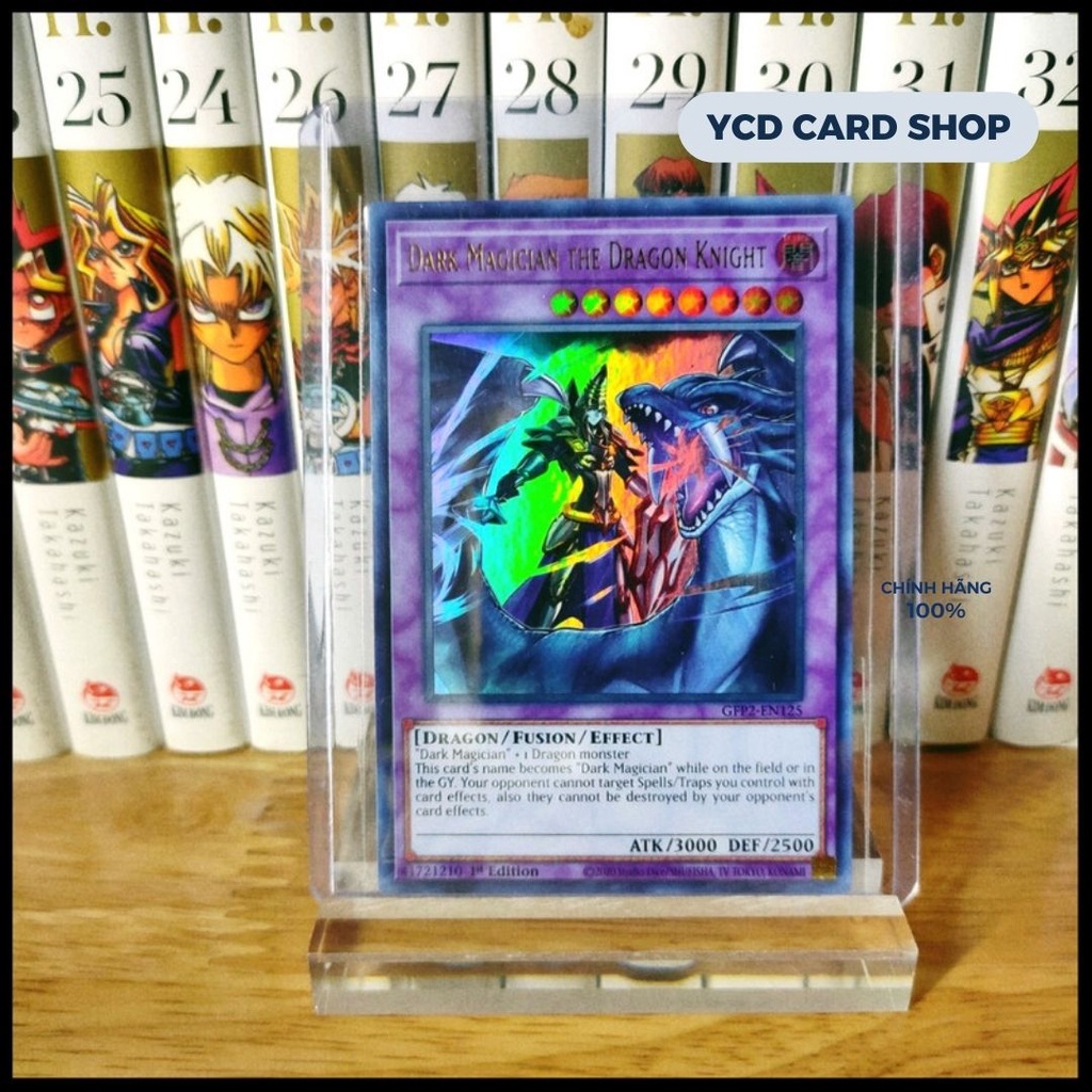 Thẻ bài Yugioh Chính Hãng Dark Magician the Dragon Knight – Ultra Rare