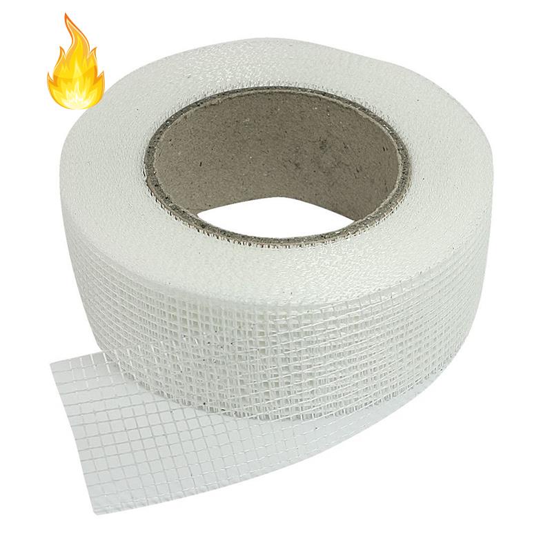 Cuộn Băng Dán Sợi Thủy Tinh Màu Trắng Đục Lỗ