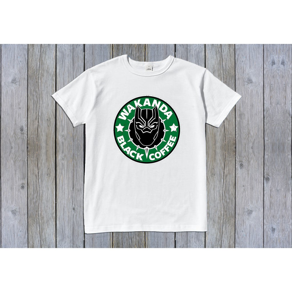 Áo thun Black Panther Wakanda Coffee