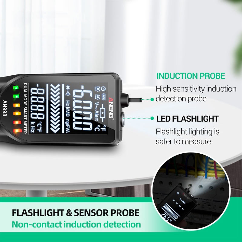 Đồng Hồ Vạn Năng Kỹ Thuật Số Đếm 6000 Counts AC Tự Động Chuyên Nghiệp