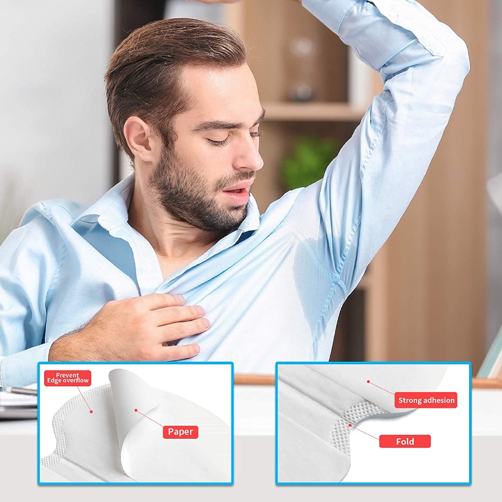 Miếng dán giữ khô thoáng cả ngày cho vùng da dưới cánh tay