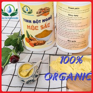 Tinh Bột Nghệ MỘC SẮC 500gr [Chính Hãng] Trị đau dạ dày, Giả độc gan, Giảm cân, Đẹp da, Chống lão hóa