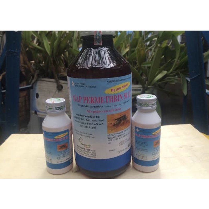 Thuốc Diệt Muỗi Map Permethrin 50EC( Chai 1L)