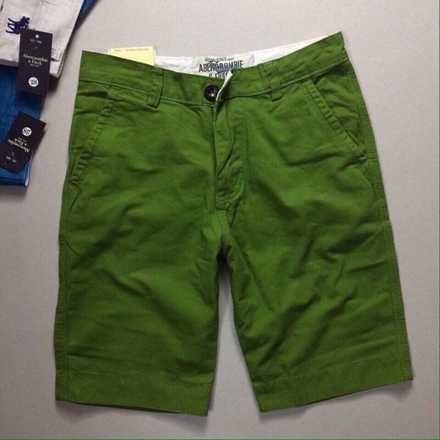 Quần short kaki ABERCROMBIE & FITCH