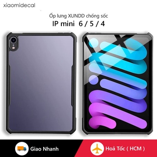 Ốp lưng XUNDD iPad mini 6 / 5 / 4 Mặt lưng trong, Viền TPU, Chống sốc