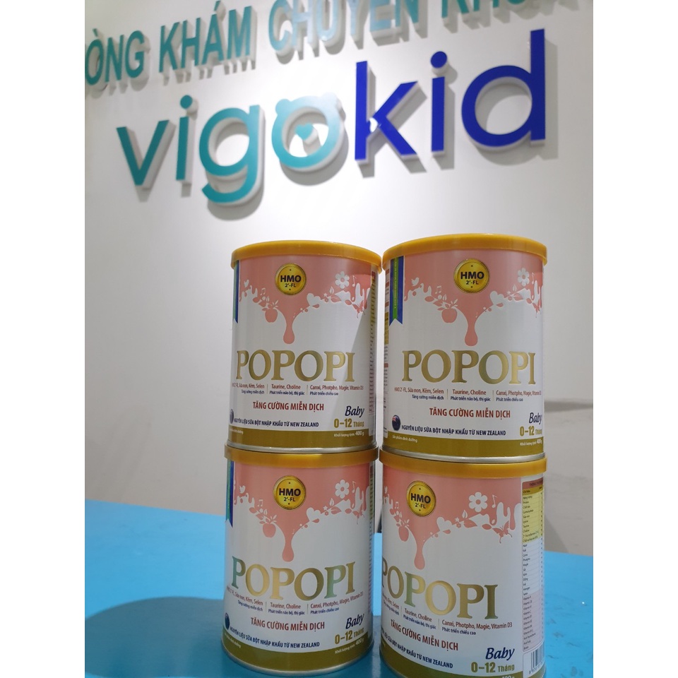 SỮA BỘT POPOPI BABY LON 400G