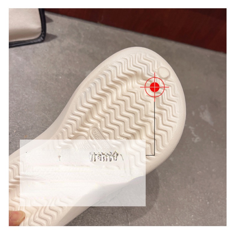 Dép Sandal Đục Lỗ Đế Dày Tăng Chiều Cao Họa Tiết Hoạt Hình Màu Kẹo Dễ Thương