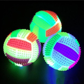 Plastic volleyball with lights and sound