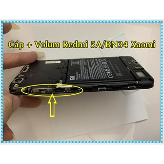 Cáp Nguồn -Volum Redmi 5A Xiaomi
