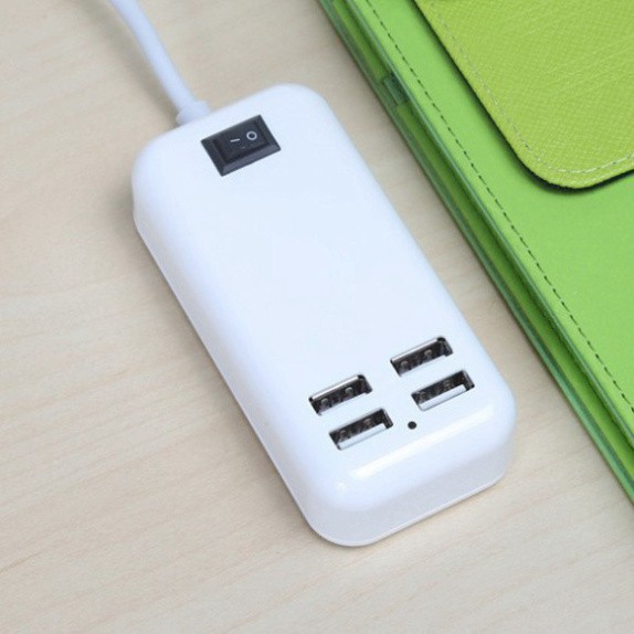 [HÀNG HOT]🏵️ CÔNG TẮC USB 4 CỔNG🏵️SẠC CÙNG LÚC NHIỀU THIẾT BỊ