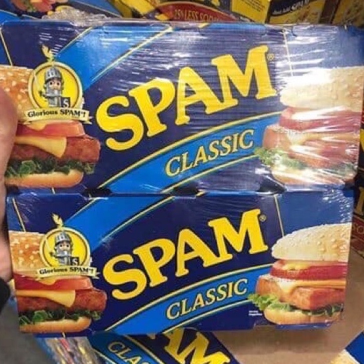 Lốc 8 Hộp Thịt Đóng Hộp Spam Classic 1.36kg;