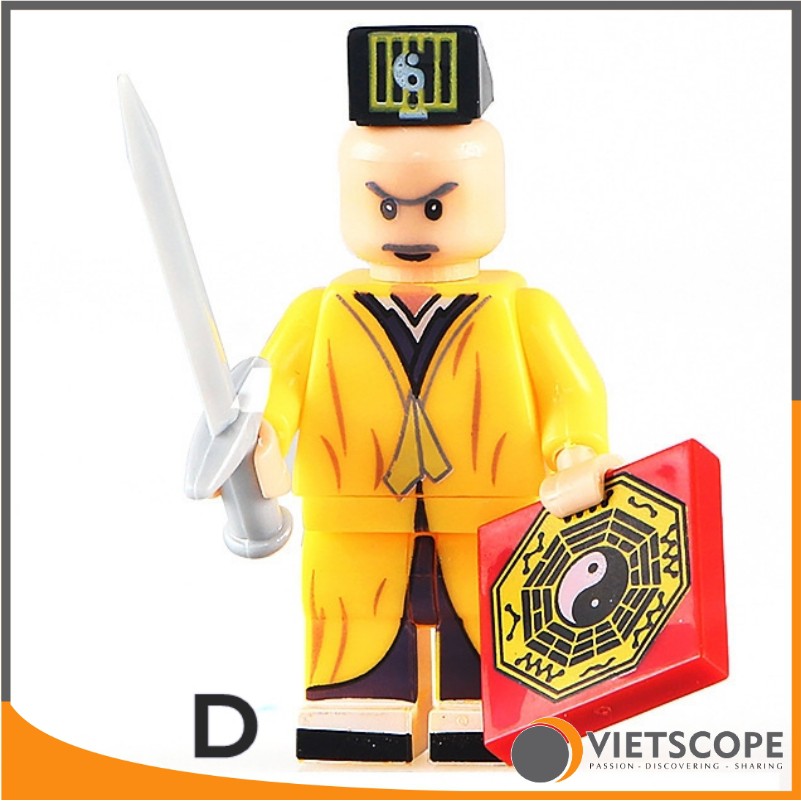 Lắp ráp nhân vật phim Pháp Sư Bắt Ma Cương Thi - Non lego - 7018