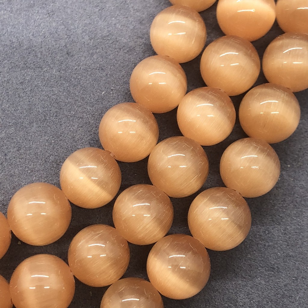 Chuỗi Hạt Đá Mắt Mèo 4-12mm Tự Làm Trang Sức