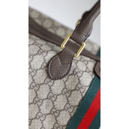 Túi du lịch G.C Ophidia sz45cm dày dặn kèm quai đeo và tag da móc túi ko box