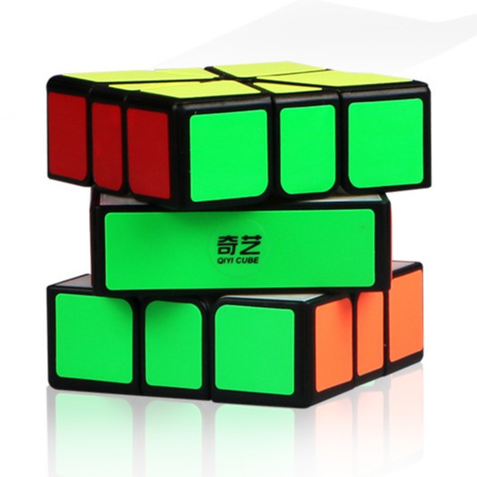 Rubik QiYi Square-1 Viền Đen. Rubic Biến Thể SQ-1Cao Cấp Xoay Trơn, Không Rít, Độ Bền Cao