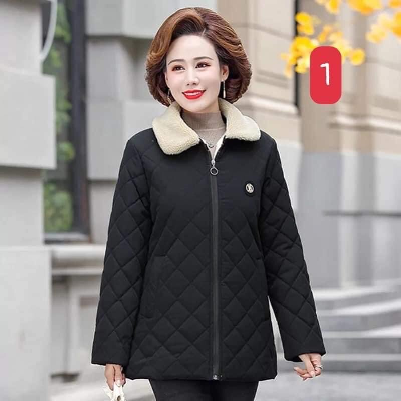 Áo trám trung niên lót lông )