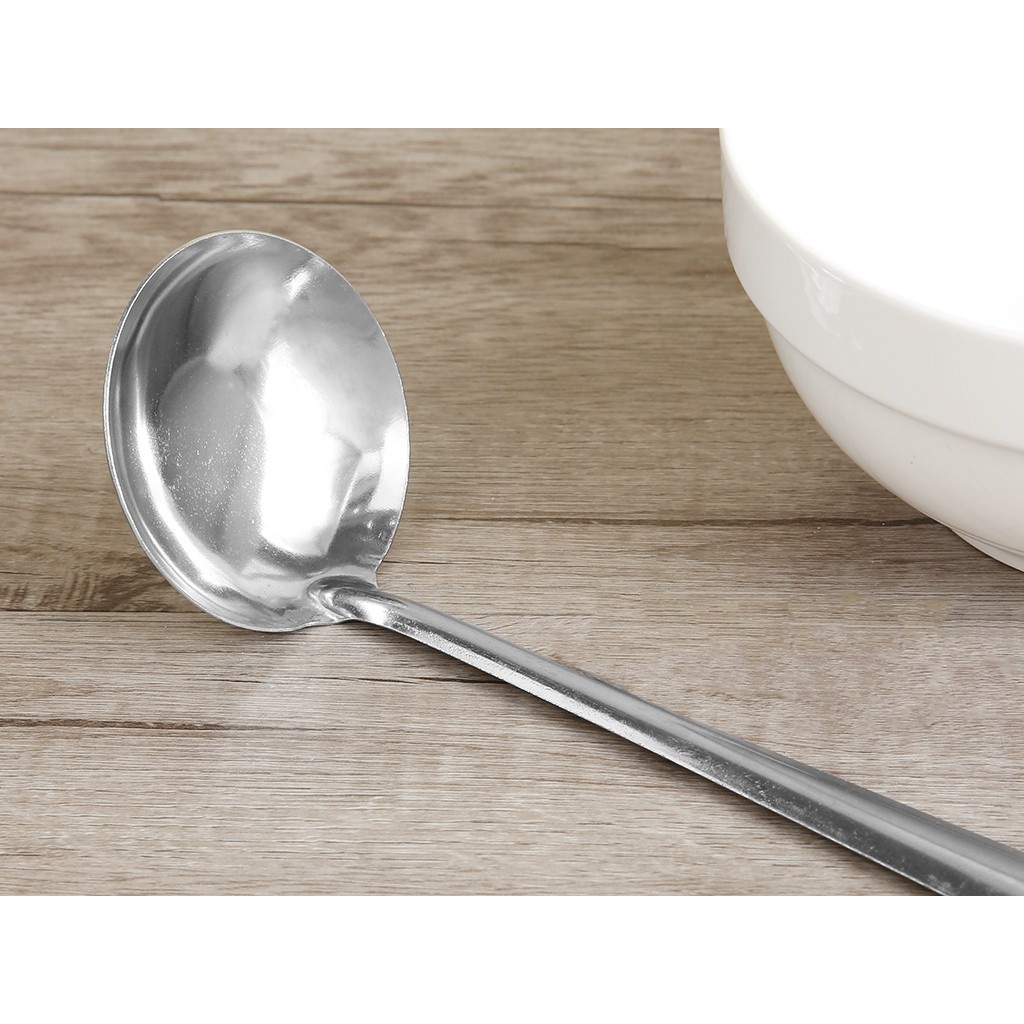 Vá múc canh 𝑭𝑹𝑬𝑬𝑺𝑯𝑰𝑷 Vá inox cán dài