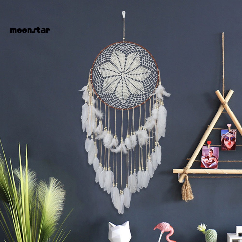 Dây treo lông vũ Dreamcatcher dùng trang trí độc đáo