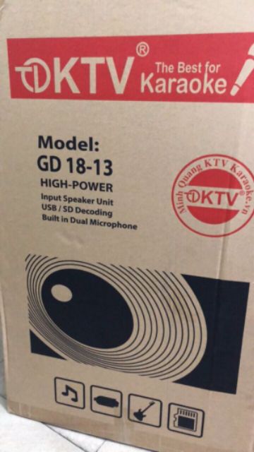 Loa keo KTV GD 18-13