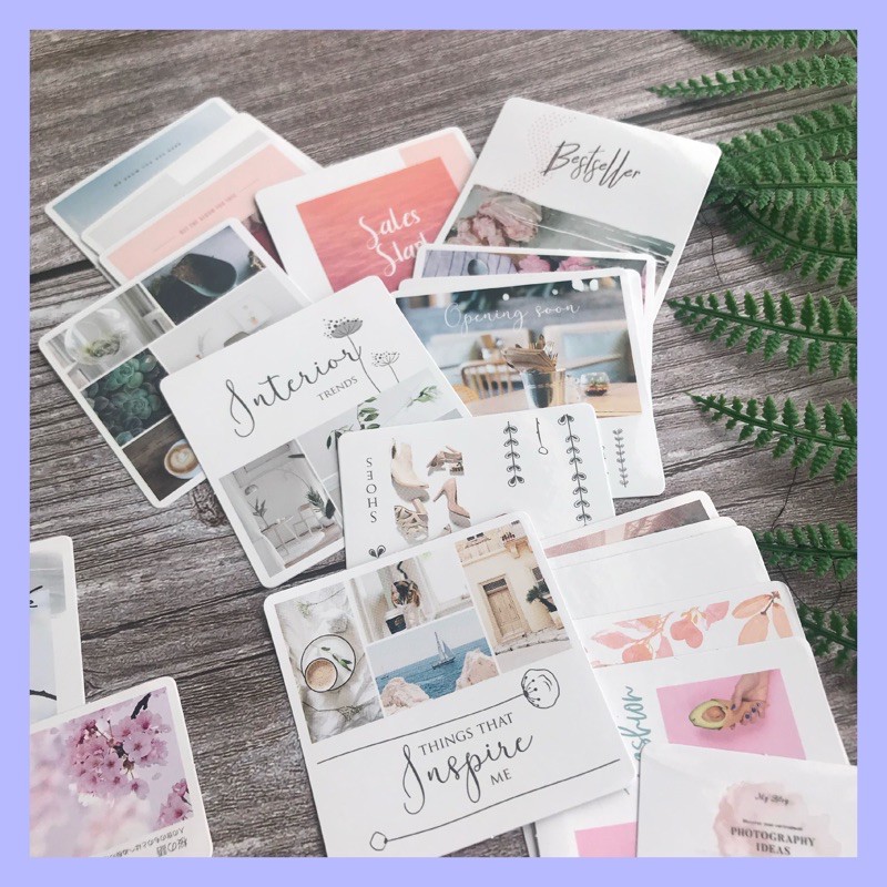 sticker ảnh - set 50 chiếc (001)