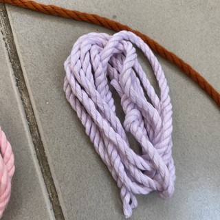 Dây thừng macrame màu TÍM NHẠT 3mm