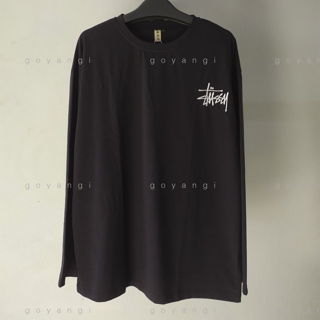 Áo dài tay Stussy basic longsleeve