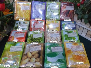Mặt Nạ Hoa Quả 3D Hàn Quốc( giao vị ngẫu nhiên)