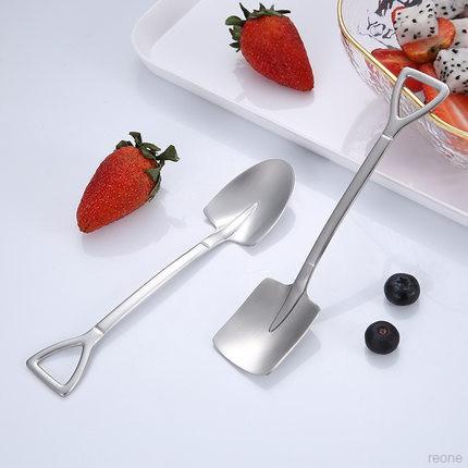 Muỗng có đầu vuông bằng thép không gỉ tiện dụng độc đáo