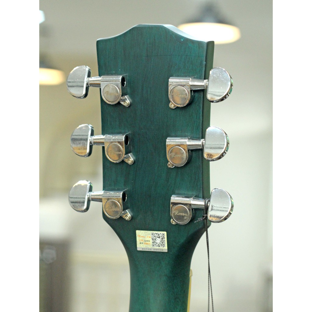 Đàn Guitar Acoustic Rosen Xanh Ngọc G11