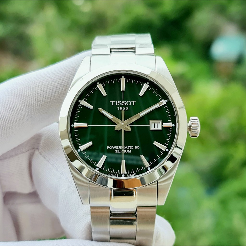 Tissot T127.407.11.091.01 hàng chính hãng-kính saphire-dây kim loại-đồng hồ thời trang nam