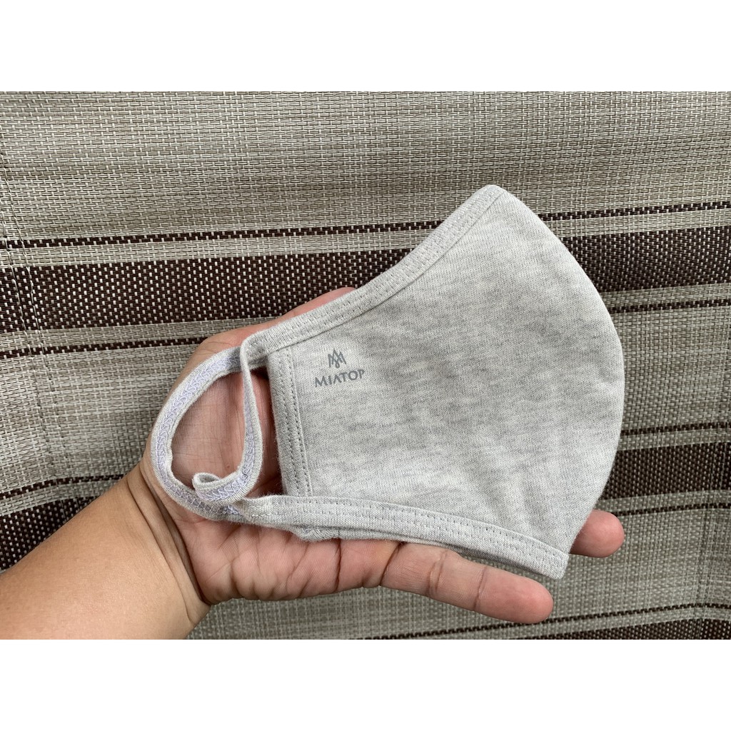 Khẩu trang vải kháng khuẩn cho nam Miatop [2 cái]