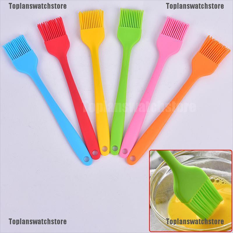 1 Dụng Cụ Phết Kem / Dầu Làm Bánh Bằng Silicone Tiện Dụng