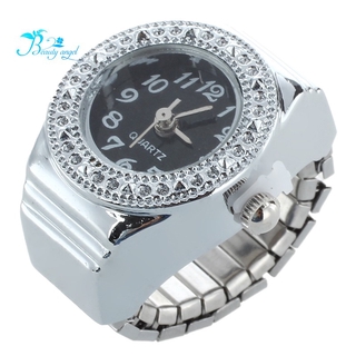 Nhẫn đồng hồ đính đá thời trang