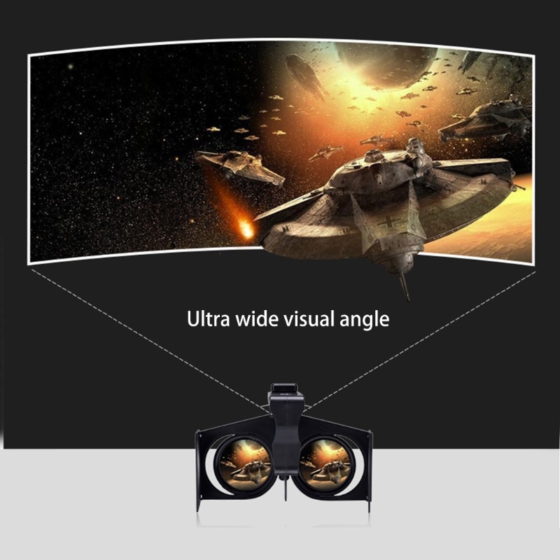 [3C] Kính Thực Tế Ảo 3D Mini VR V1 Cho Điện Thoại