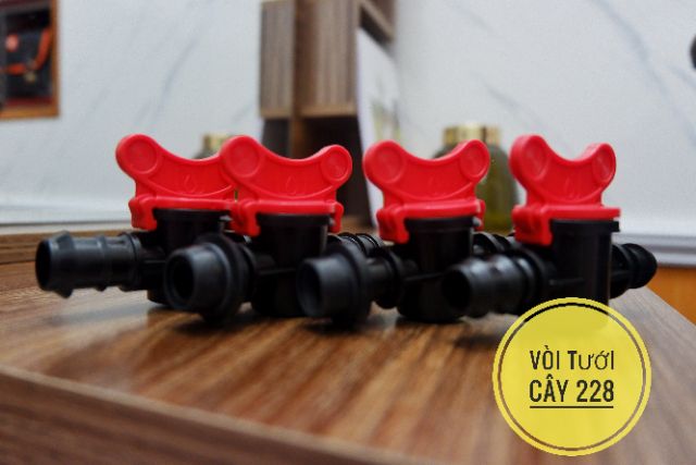 Van Khóa Khởi Thủy Cắm Ống PE 16, 20 Aquamate