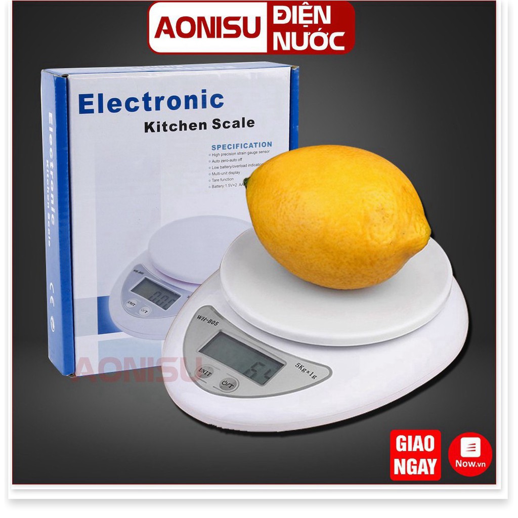 Cân Tiểu Ly ELECTRONIC WH-B05 - Cân Điện Tử Nhà Bếp, Độ Chính Xác Cao, Thiết Kế Nhỏ Gọn, AONISU