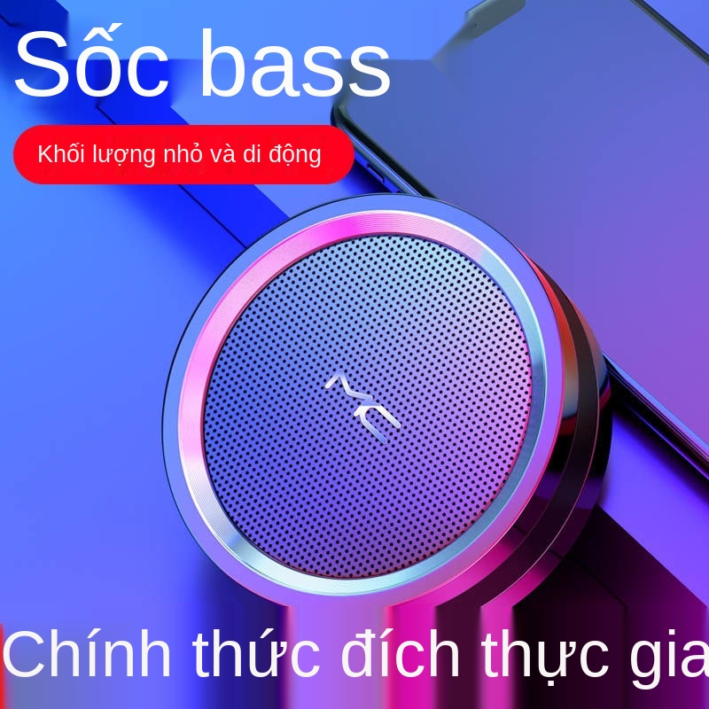 ❁⊕Âm thanh 9D Loa Bluetooth Không Dây Mini khối lượng lớn quá khổ máy tính điện thoại di động xe ngoài trời