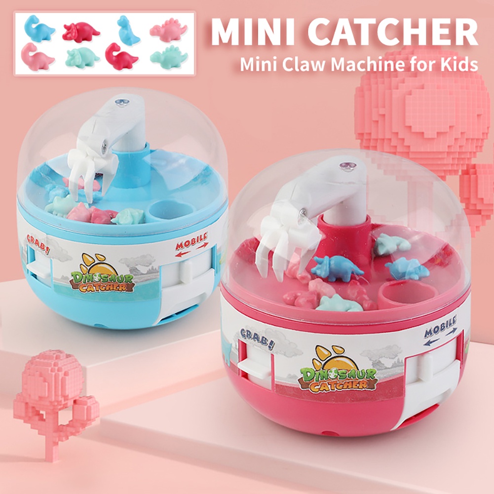 Máy Gắp Đồ Chơi Mini Hình Khủng Long Dễ Thương Giúp Giảm Căng Thẳng Cho Bé
