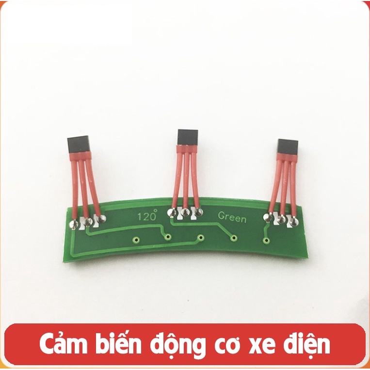 Mắt Hall Cảm Biến Động Cơ Xe Điện 120°, Mắt Đọc Động Cơ Xe Đạp Điện