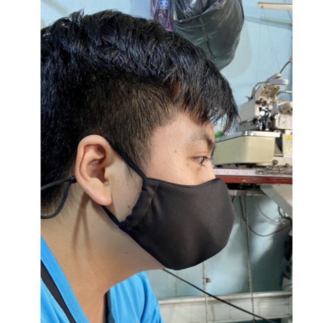 10 cái Khẩu trang 2 lớp vải Su trượt nước Polo Style bền, đẹp, dễ thở, không đau tai, nam nữ đều đeo đẹp | BigBuy360 - bigbuy360.vn