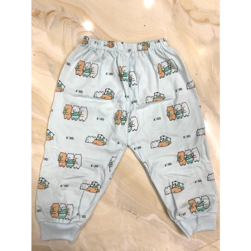 Quần chục dài cotton cho bé trai và bé gái 2.5-11kg chất vải đẹp mềm mịn