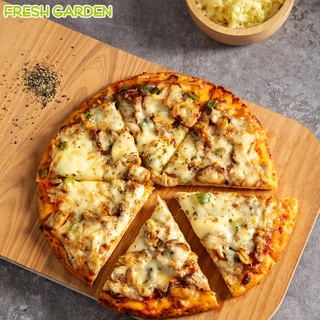 Bánh Pizza Gà Sốt Teriyaki FRESH GARDEN 220g Thơm Ngon Tiện Lợi Chỉ 10 Phút Nướng